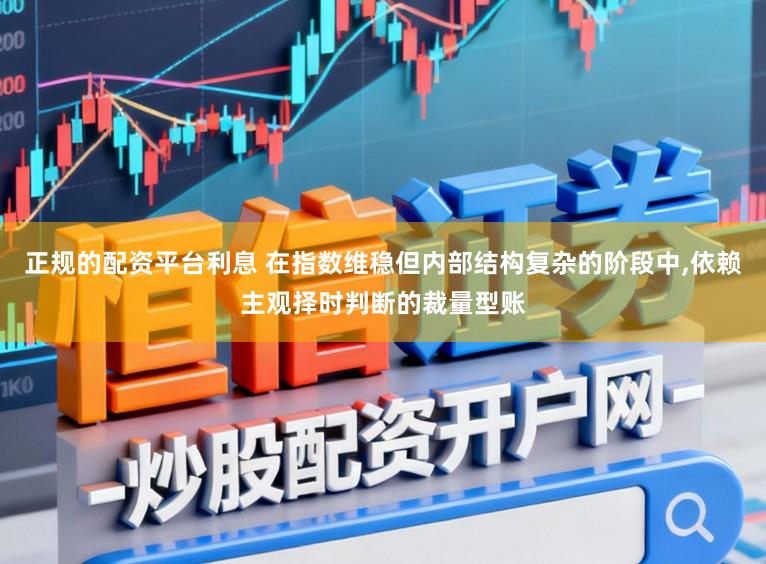 正规的配资平台利息 在指数维稳但内部结构复杂的阶段中，依赖主观择时判断的裁量型账
