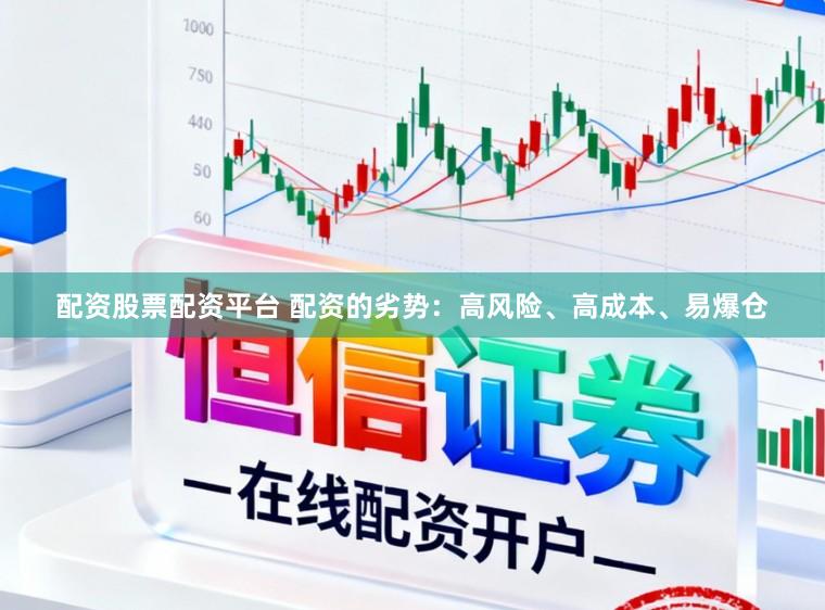 配资股票配资平台 配资的劣势：高风险、高成本、易爆仓