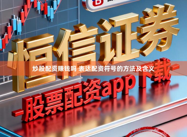 炒股配资赚钱吗 表达配资符号的方法及含义
