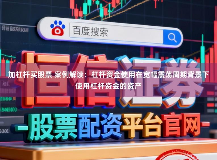 加杠杆买股票 案例解读：杠杆资金使用在宽幅震荡周期背景下使用杠杆资金的资产