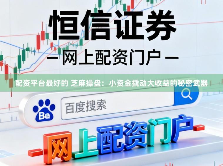 配资平台最好的 芝麻操盘：小资金撬动大收益的秘密武器